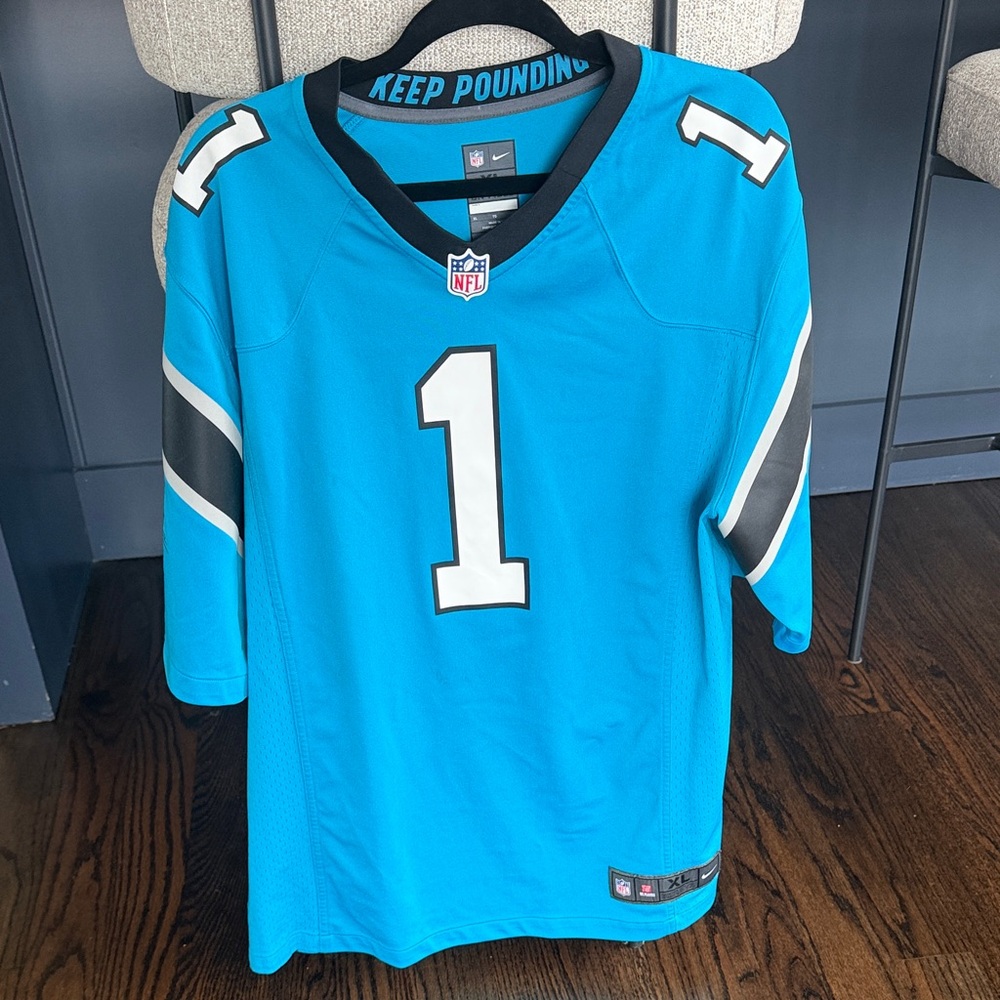 NFL Carolina Panthers Cam Newton Jersey XL